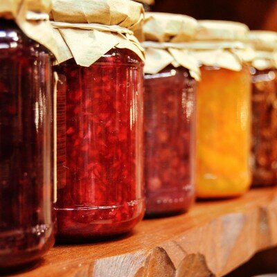 Med in marmelade