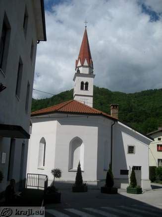 cerkev svete Lucije Most na Soči