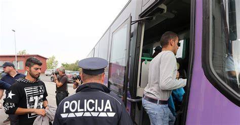 voznik avtobusa med vožnjo po Sloveniji
