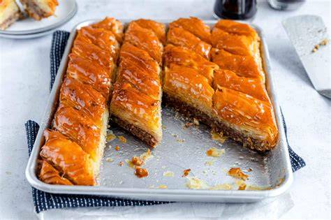 Tradicionalna srbska baklava z orehi