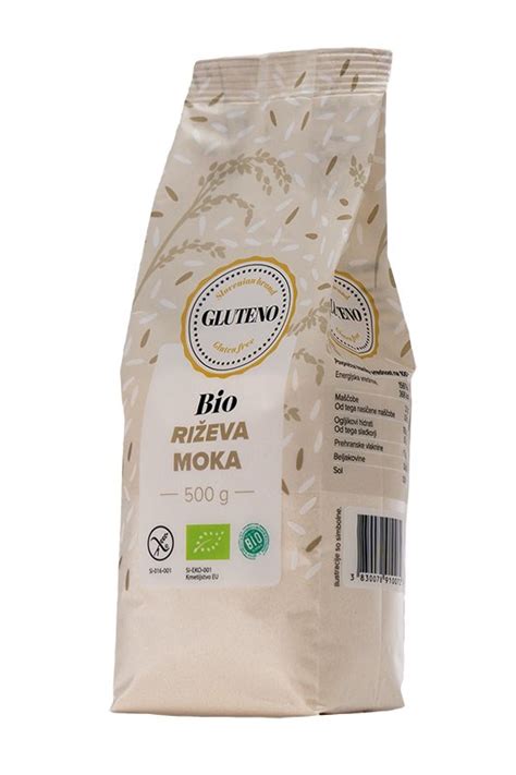 Riževa moka brez glutena