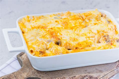 gratinirane testenine s piščancem