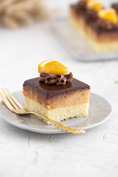 Sočne pomarančne rezine z ganache