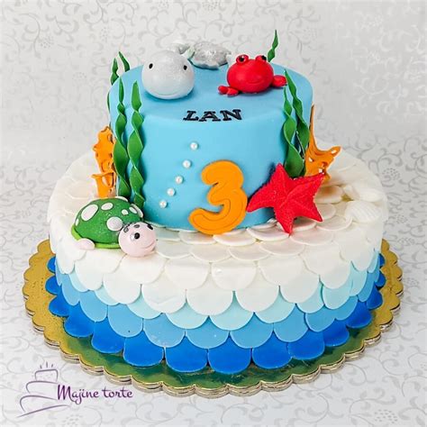 otroška torta z risanim junakom