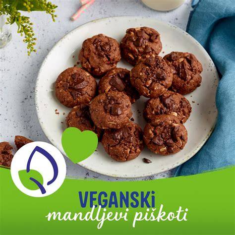 veganski piškoti z banano in murvami
