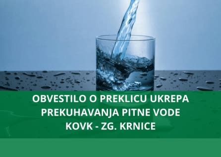 Pravilno prekuhavanje pitne vode