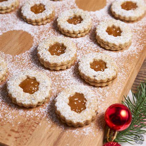 brezglutenski linški piškoti z marmelado