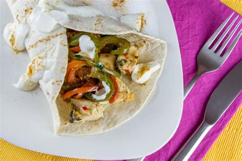 Piščančje fajitas s papriko